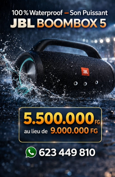 JBL Boombox 5 : L'Expérience Sonore Ultime