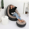 Fauteuil Gonflable Portable Oceanside avec Repose-Pieds