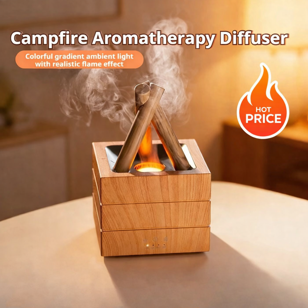 Diffuseur d'Huiles Essentielles Flamme Apaisante
