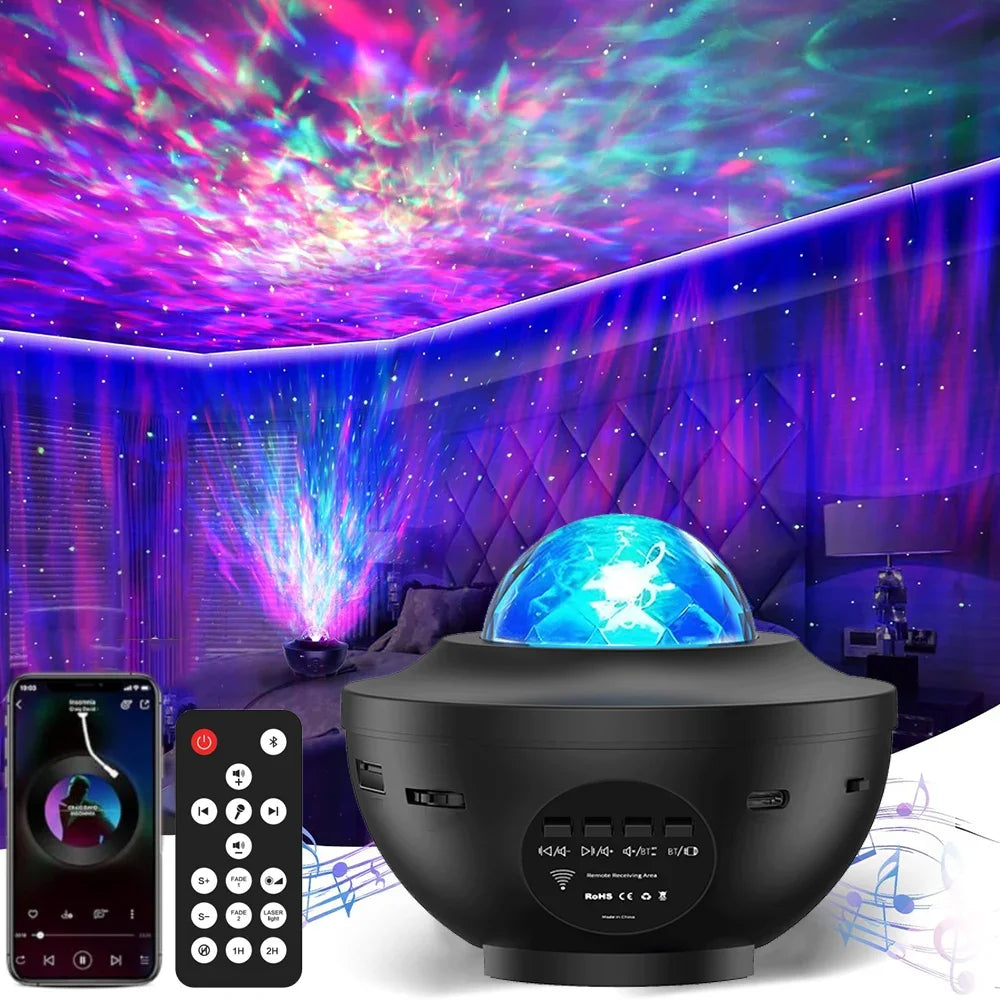 Projecteur de Galaxie Stellaire LED Haute Définition