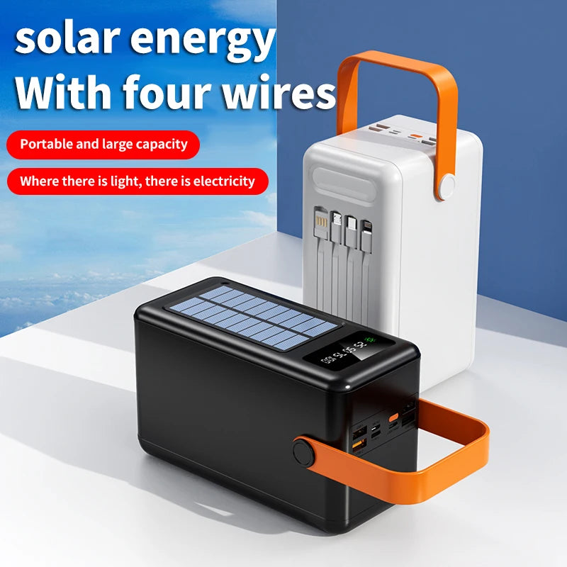 Batterie Solaire Ultra-Haute Capacité 250000 mAh
