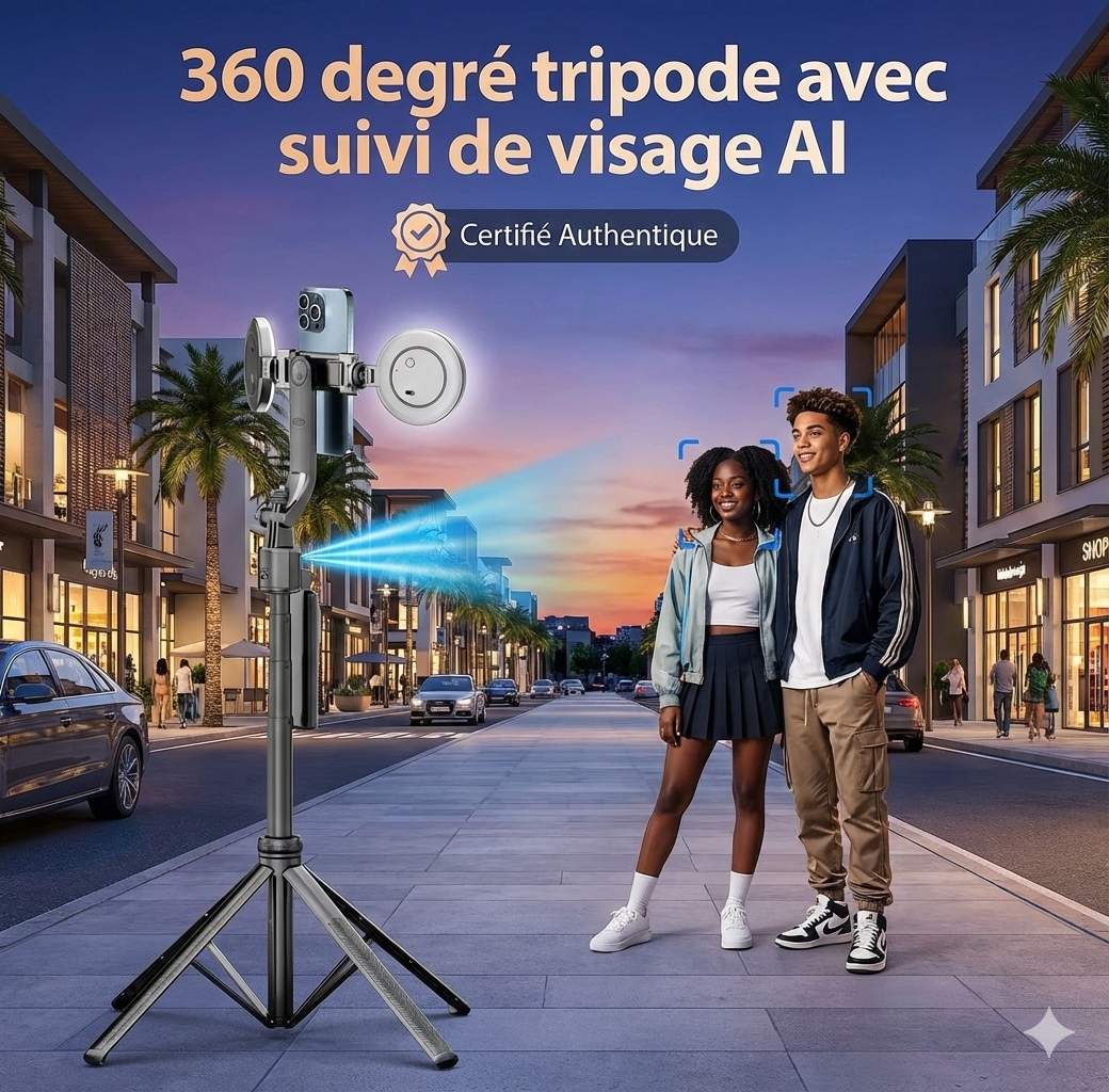 Tripode Intelligent Suivez-Moi: Votre Assistant Vidéo Personnel