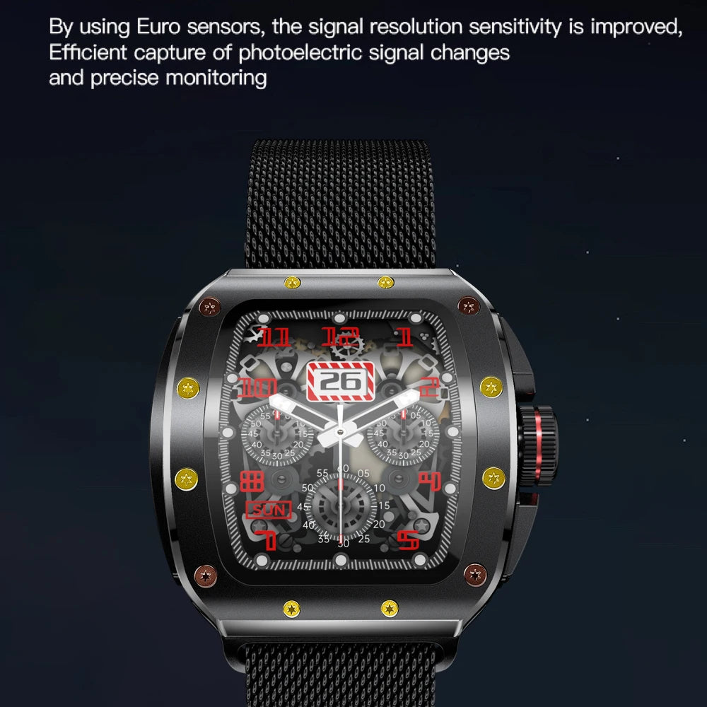 Montre Connectée Aura V68- Votre Partenaire Cardio et Vitalité au Quotidien
