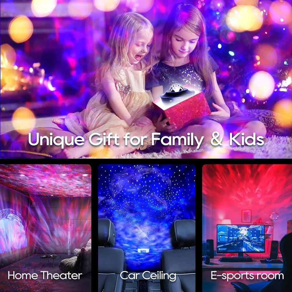 Projecteur de Galaxie Stellaire LED Haute Définition