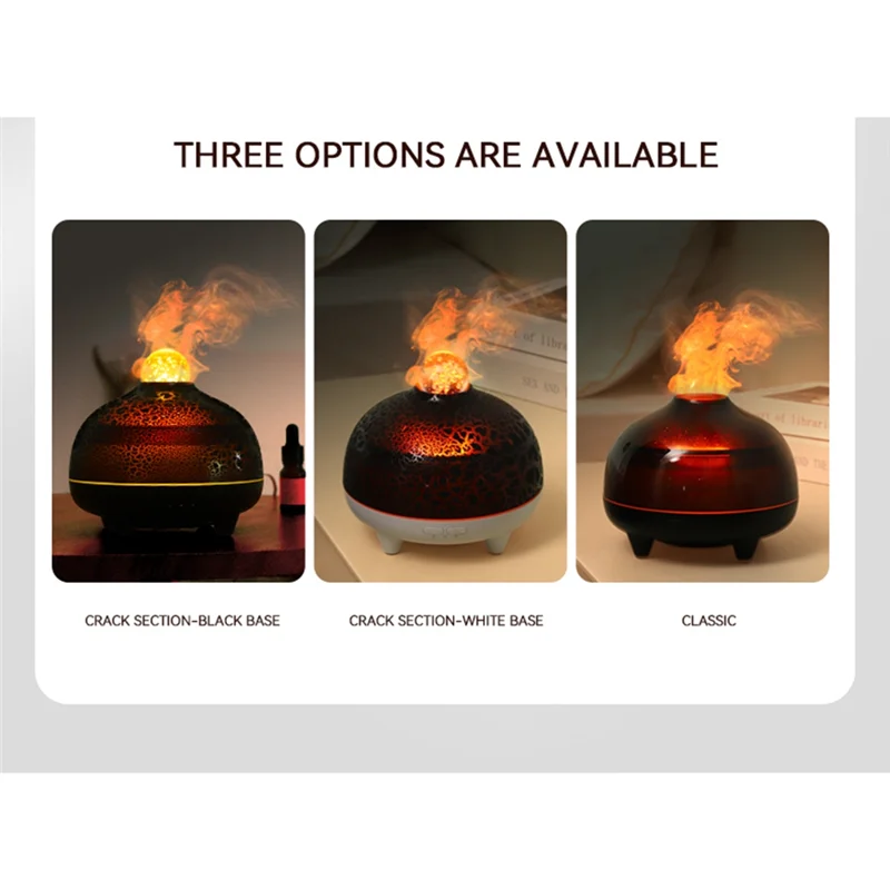 Diffuseur d'arôme Volcanique : Diffuseur d'huiles essentielles et humidificateur