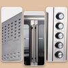 Four à pizza électrique professionnel double porte en verre WINNING STAR – 100L/120L