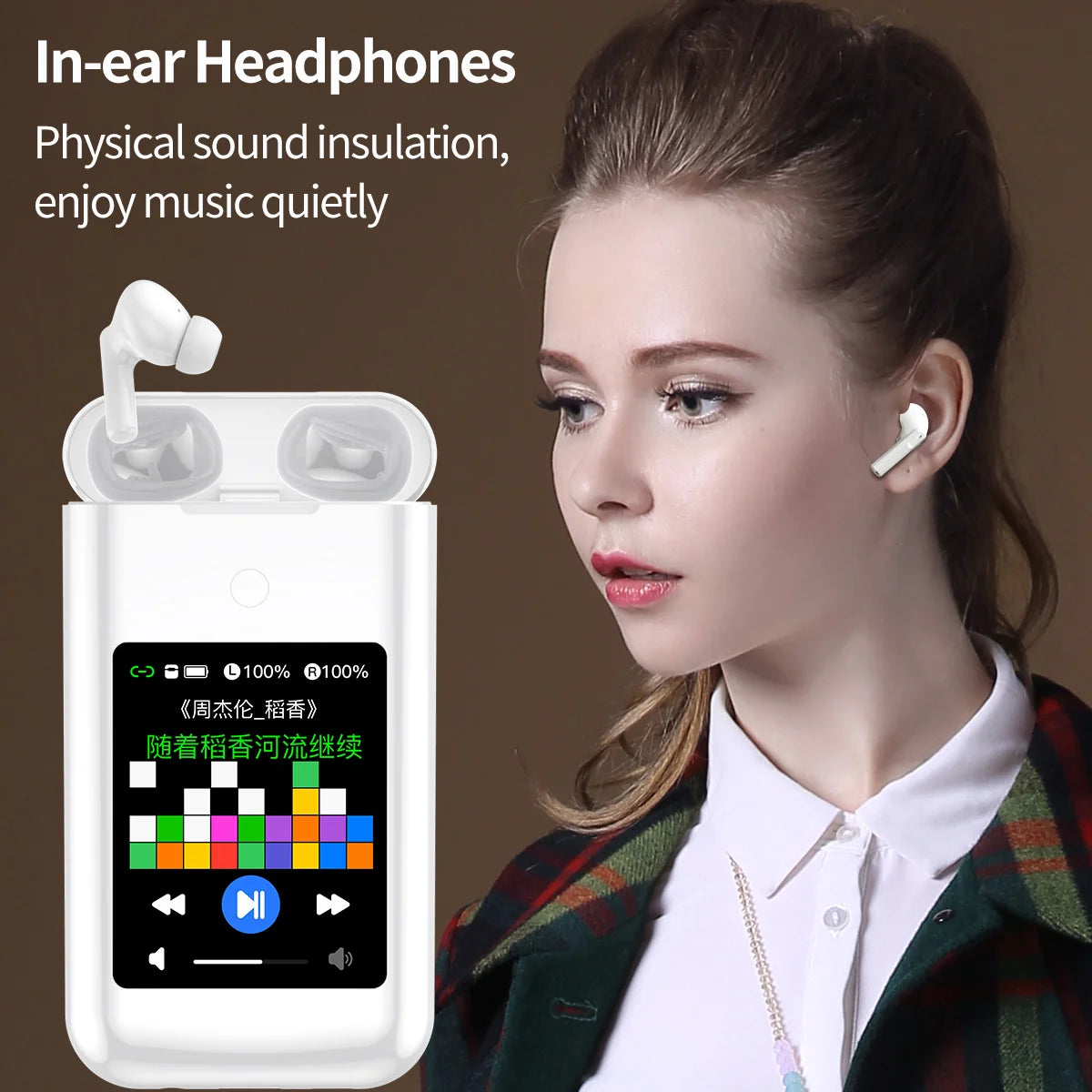 Boitier multifonctionnel bluetooth PowerBuds Pro A098