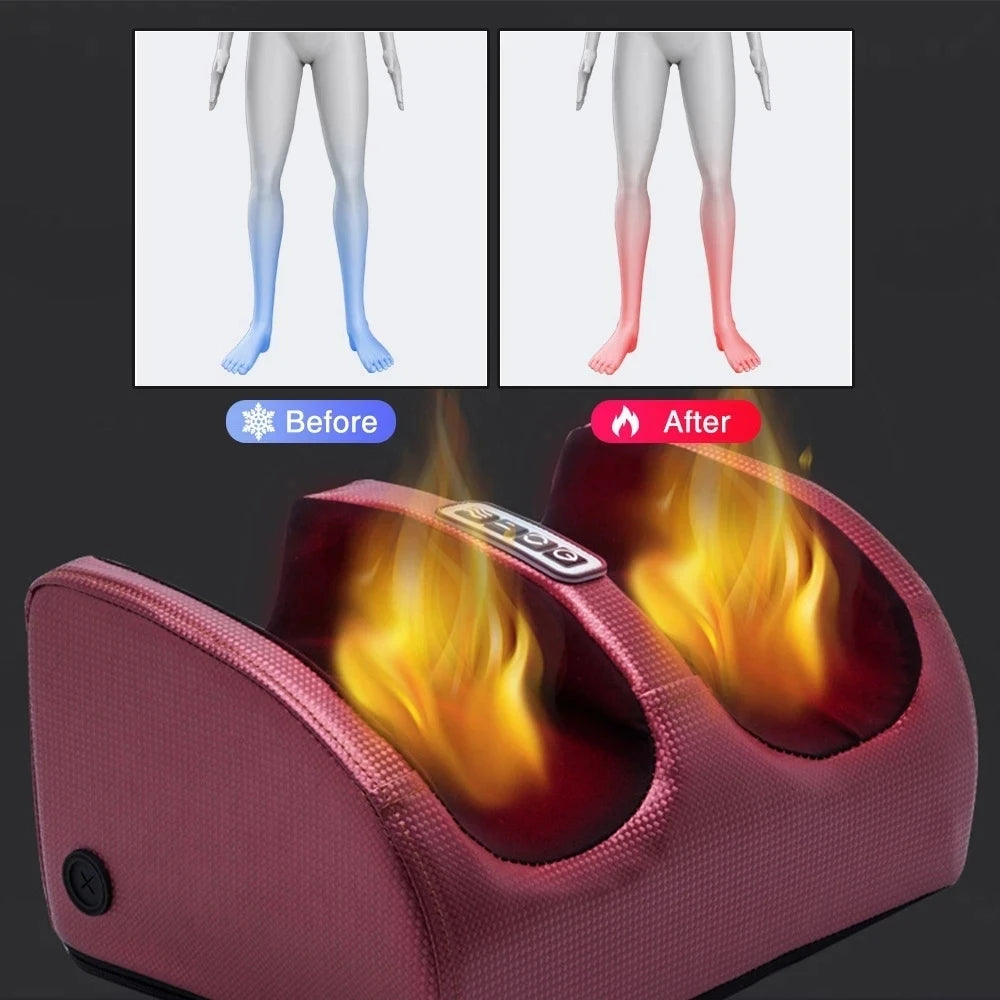 Masseur Électrique Vibrant et chauffant pour Pieds : Votre Oasis de Détente Personnelle