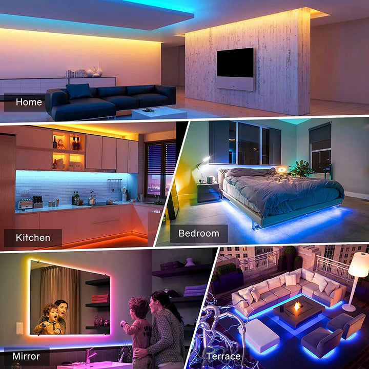 Ruban LED Néon Intelligent 10m: Illuminez Votre Monde