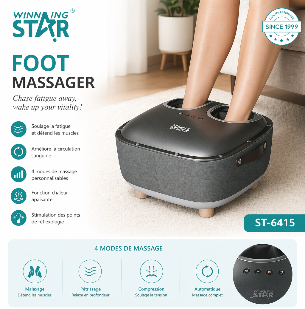 Le Masseur Innovant 2-en-1 : Soulagez Vos Pieds