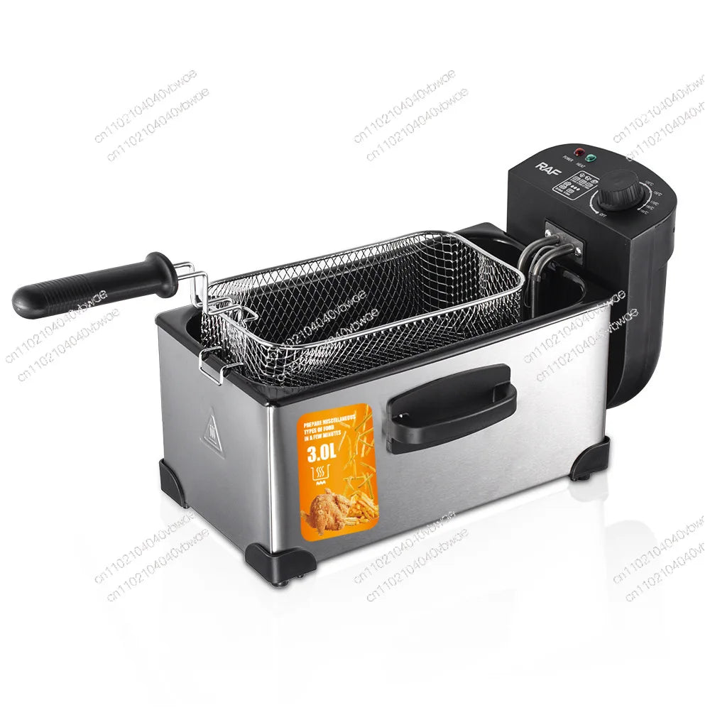 Friteuse Électrique Sokany 3L - Le Croustillant Professionnel à la Maison
