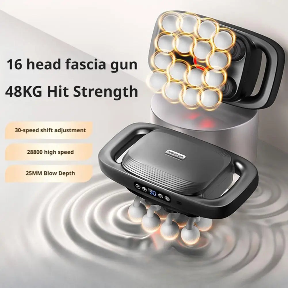 Pistolet de Massage Multi-Têtes : Soulagement Musculaire Intense
