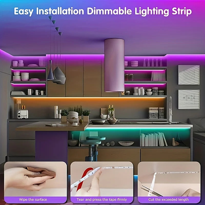 Bandes Lumineuses LED RGB: Illuminez Votre Monde