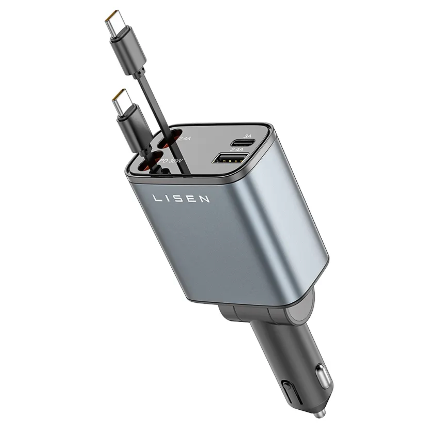 Chargeur Voiture 5-en-1 Q9 : Charge Rapide et Polyvalence