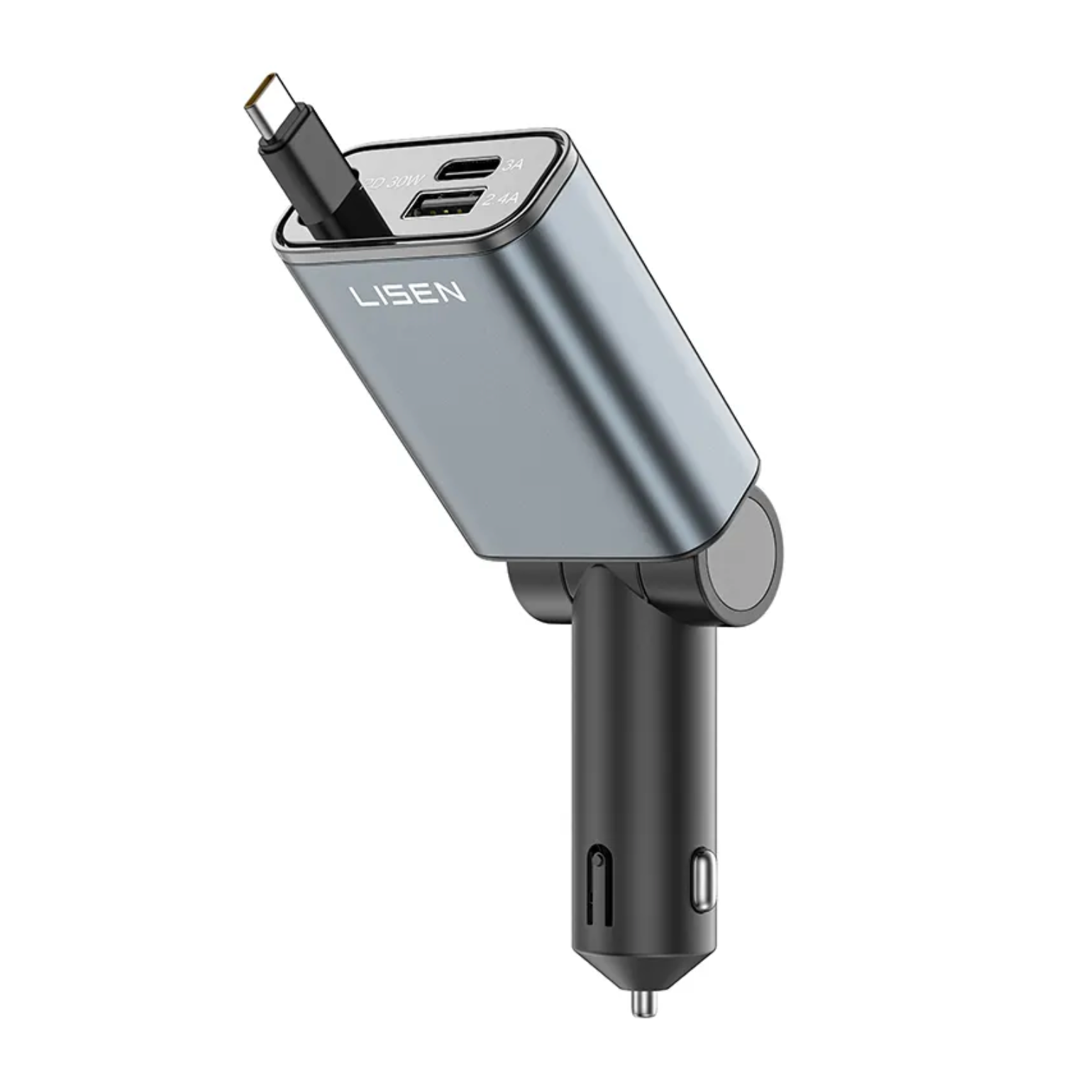 Chargeur Voiture 5-en-1 Q9 : Charge Rapide et Polyvalence