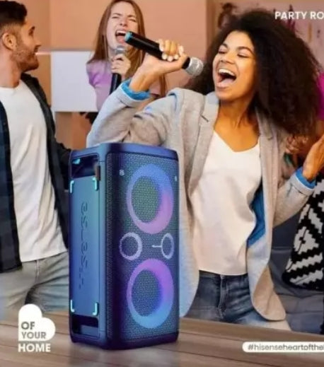 Haut-parleur Bluetooth Hisense Ultimate Rocker Starter, 300W, 15 heures d’autonomie, avec 2 micros