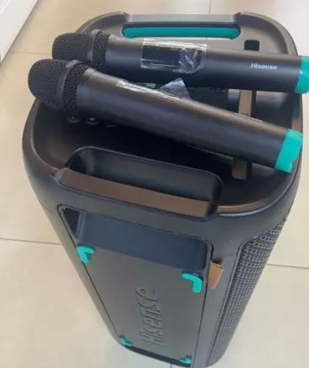 Haut-parleur Bluetooth Hisense Ultimate Rocker Starter, 300W, 15 heures d’autonomie, avec 2 micros