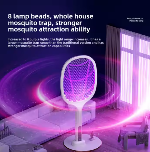 Raquette Anti-Moustiques Electrique Rechargeable Haute Performance