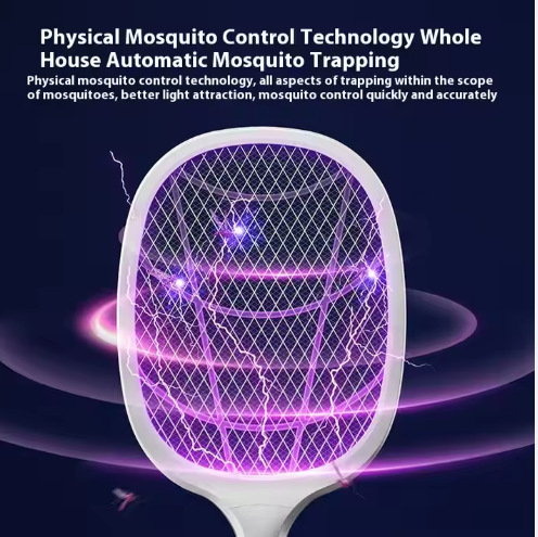 Raquette Anti-Moustiques Electrique Rechargeable Haute Performance