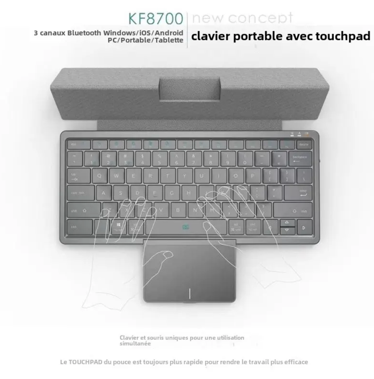 Clavier Sans Fil Ultime : Productivité Maximale