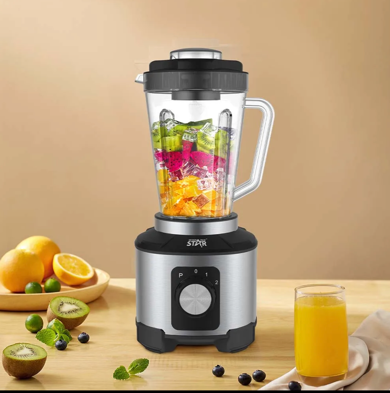 Blender Multifonction 6-en-1 Winning Star ST-5960 : Votre Allié Culinaire Ultime