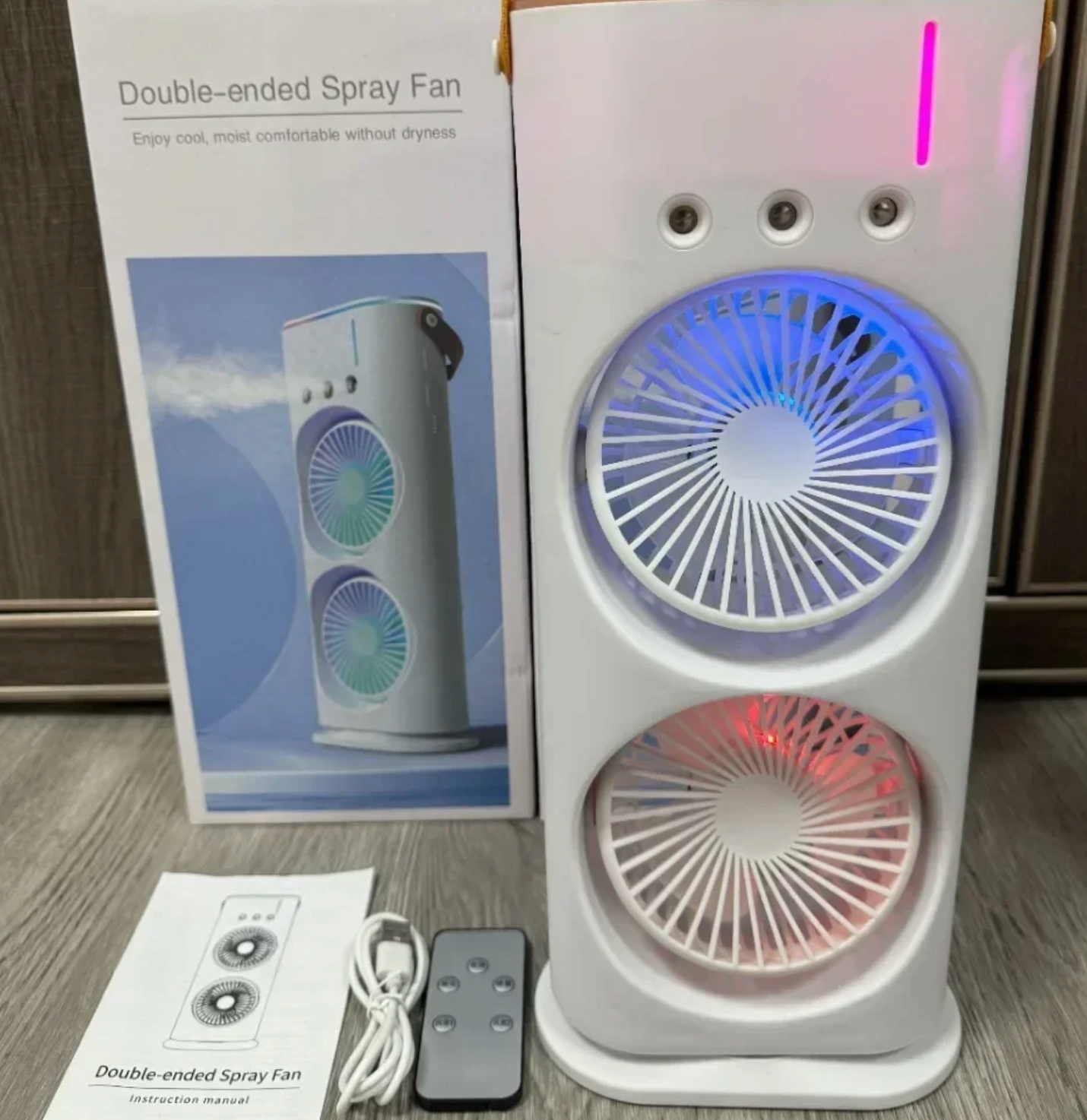 Brise Fraîcheur Double Face : Votre Oasis Portable