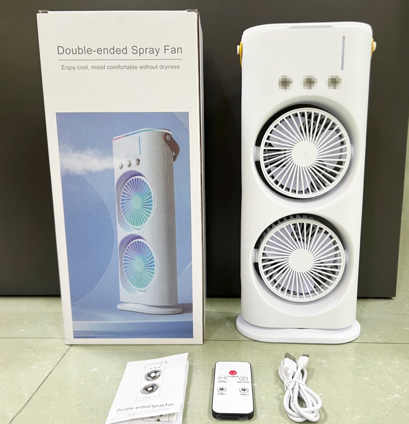 Brise Fraîcheur Double Face : Votre Oasis Portable