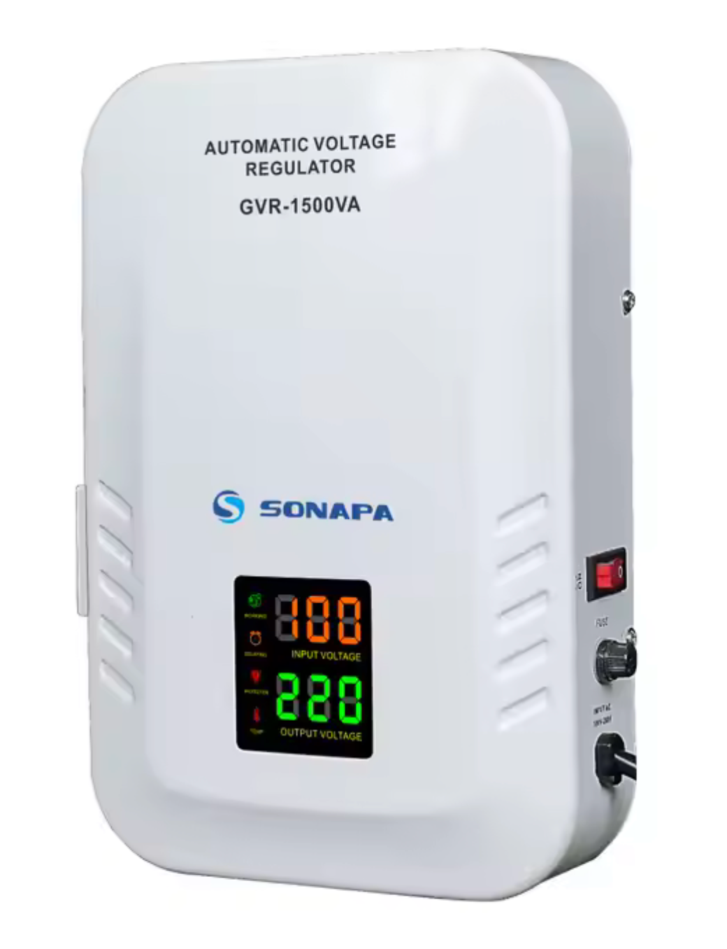 Régulateur de Tension Automatique YAKI 3000 VA  - Protection Optimale