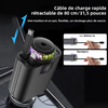 Chargeur Auto 5-en-1 : Votre Solution de Recharge Ultime