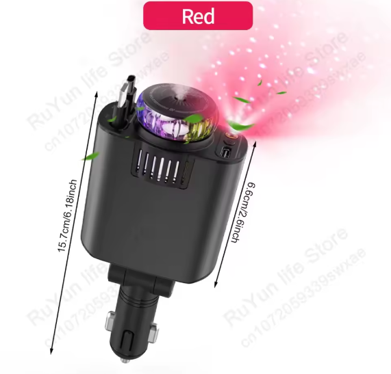 Chargeur Auto 5-en-1 : Votre Solution de Recharge Ultime