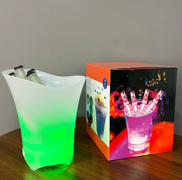 Le Seau Lumineux : Lueur d'Ambiance Élégant