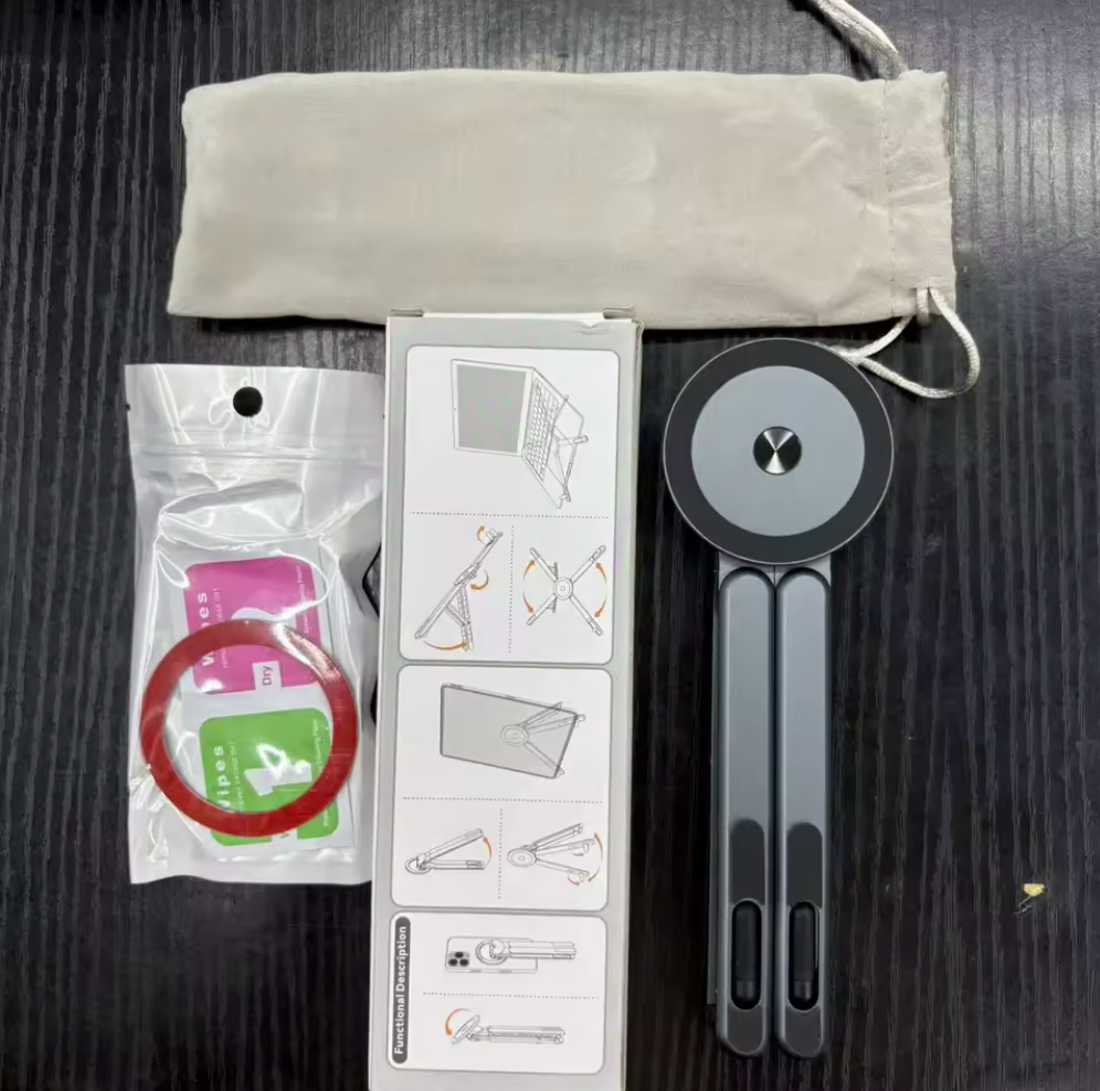 Support Téléphone-Tablette-Ordinateur Portable Rotatif 360 - ErgoPivot