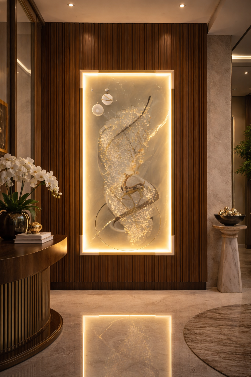 Lampe Murale LED Artistique: Éclairez Votre Intérieur avec Élégance