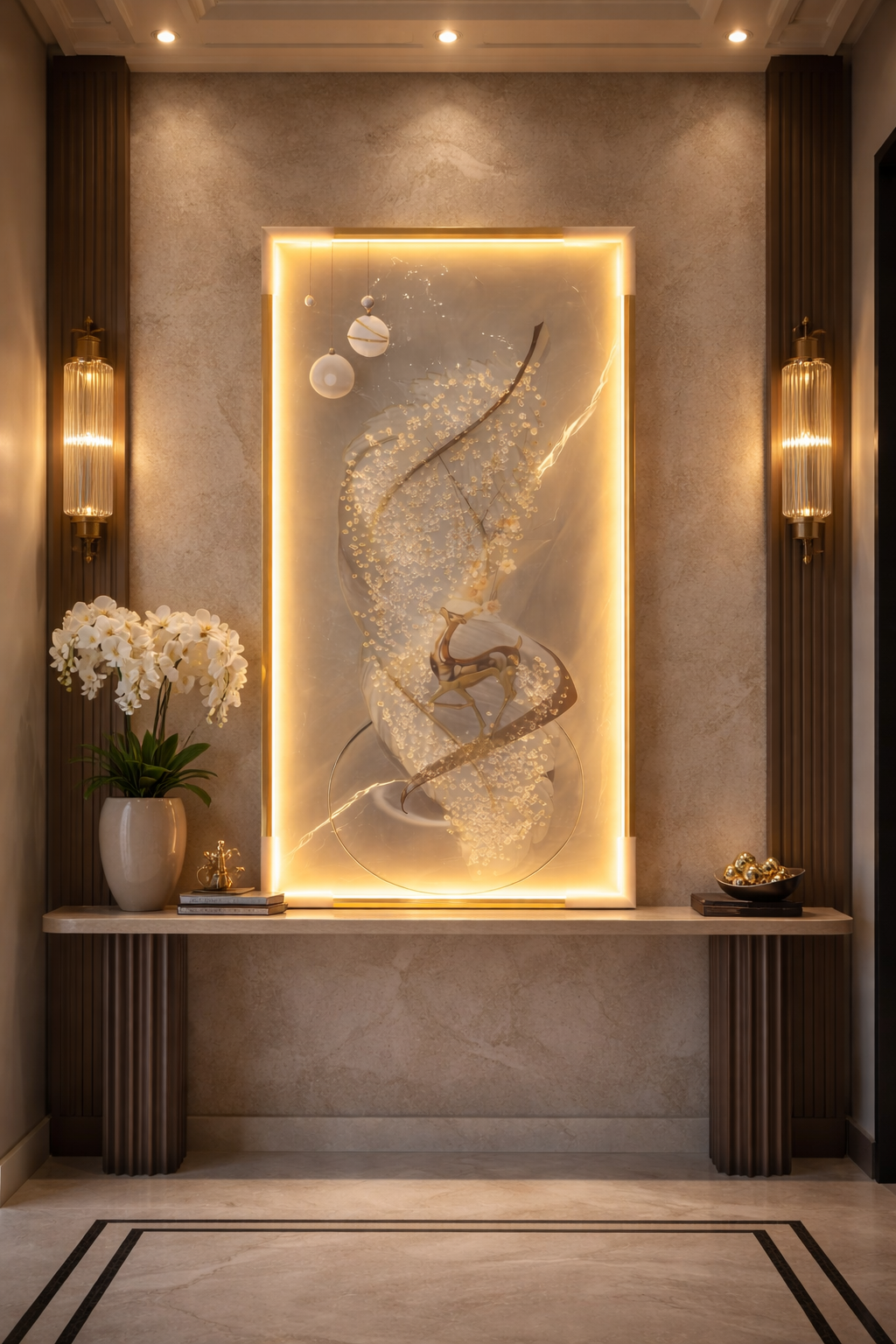 Lampe Murale LED Artistique: Éclairez Votre Intérieur avec Élégance