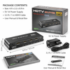 Répartiteur HDTV 1X4 4K Ultra HD – Partagez un signal, quadruplez le plaisir!