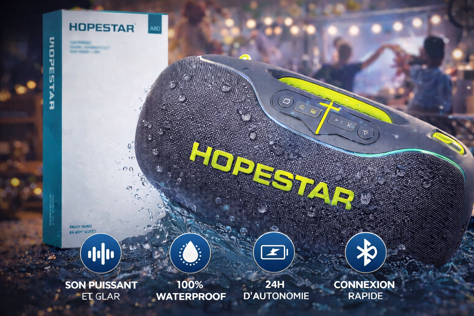 HOPESTAR A80 350W: L'Expérience Sonore Ultime