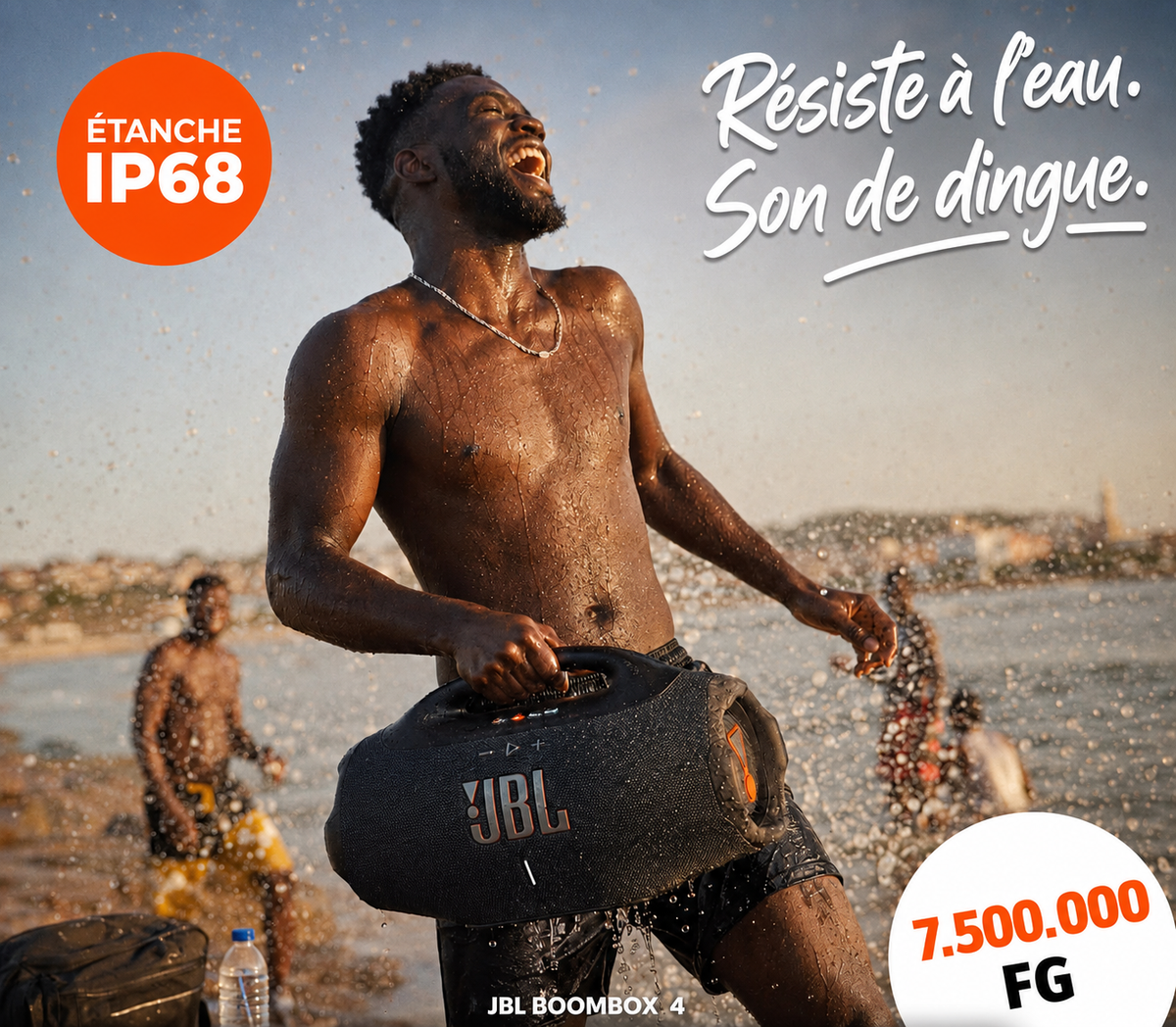 JBL Boombox 4 - Enceinte Portable Ultra-Puissante
