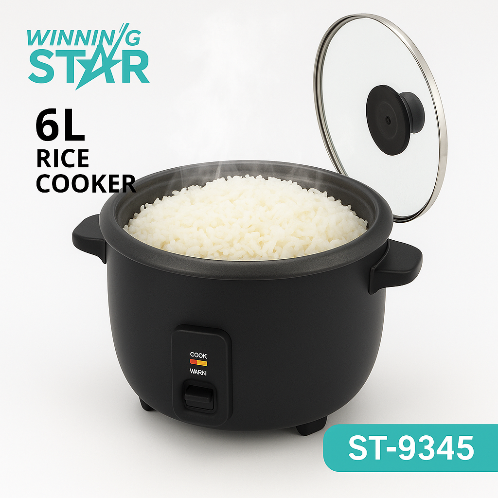 Cuiseur de Riz Winning Star 6L : Riz Parfait Garanti!