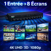 Prolongateur/Splitter HDTV 1X8 IP 200M : Solution de Diffusion Avancée