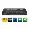 Répartiteur HDTV 1X4 4K Ultra HD – Partagez un signal, quadruplez le plaisir!