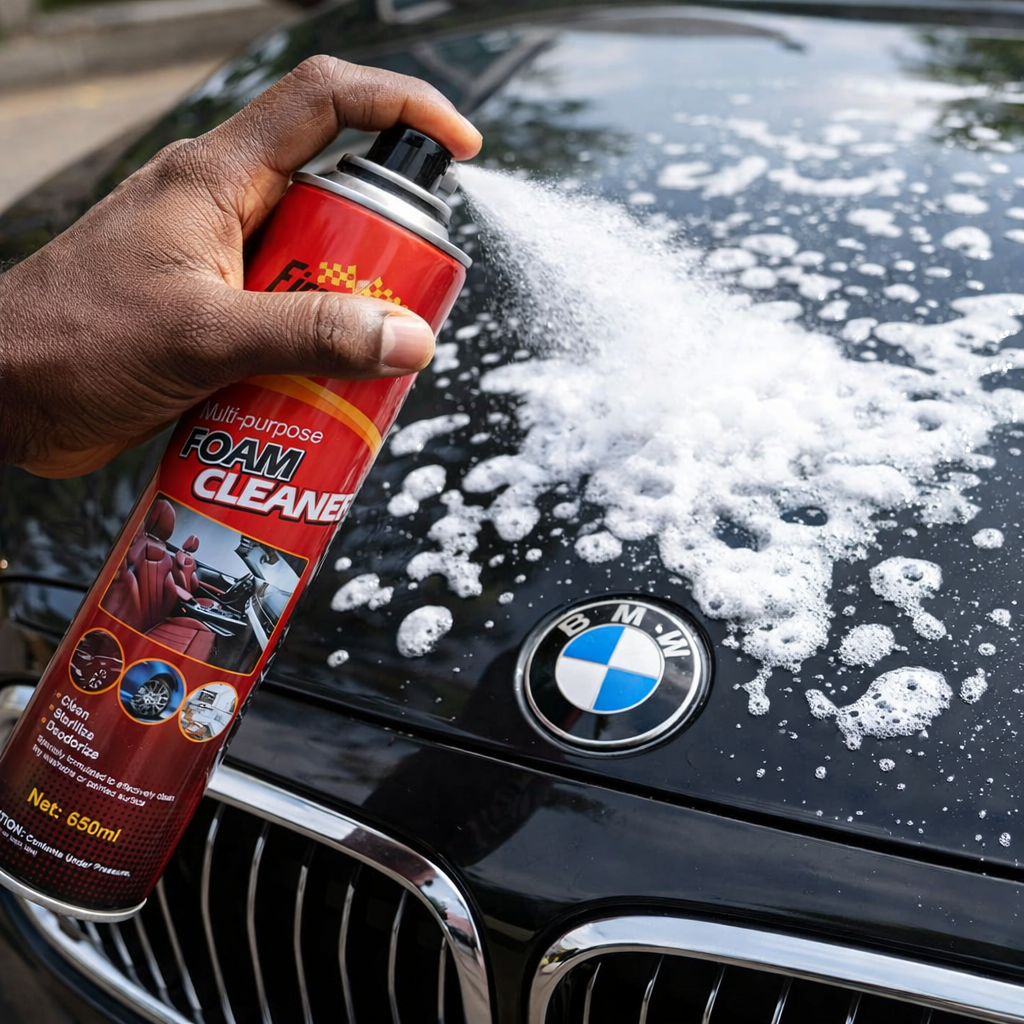MOUSSE NETTOYANTE MULTI-USAGES POUR VEHICULE