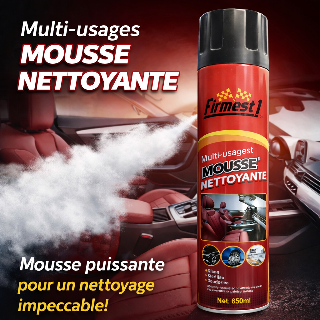 MOUSSE NETTOYANTE MULTI-USAGES POUR VEHICULE