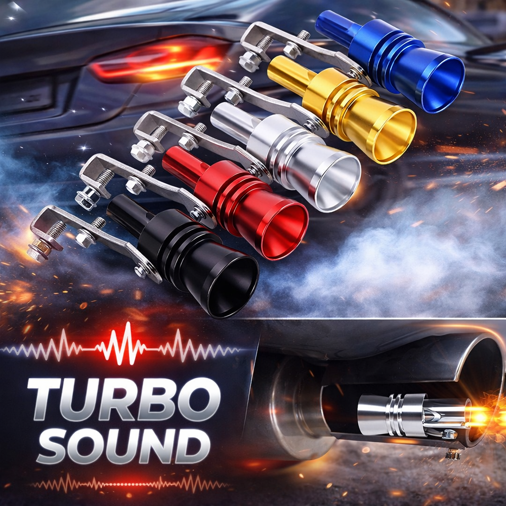 Sifflet d’Échappement Turbo – Effet Son Sport Instantané