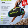 Hopestar A65 300W : L'enceinte Bluetooth Ultime pour Vos Aventures