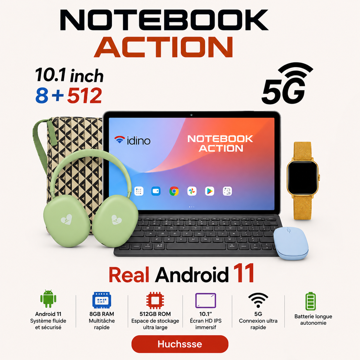 Tablette d'Action iDino : Libérez Votre Potentiel Créatif