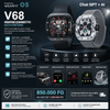 Montre Connectée Aura V68- Votre Partenaire Cardio et Vitalité au Quotidien