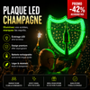 Porte-Bouteilles LED VIP Vert fluo