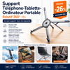 Support Téléphone-Tablette-Ordinateur Portable Rotatif 360 - ErgoPivot