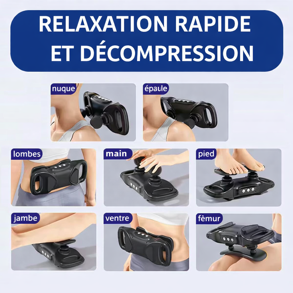 Masseur abdominale électrique  – Sculptez et soulager Votre Corps à Domicile