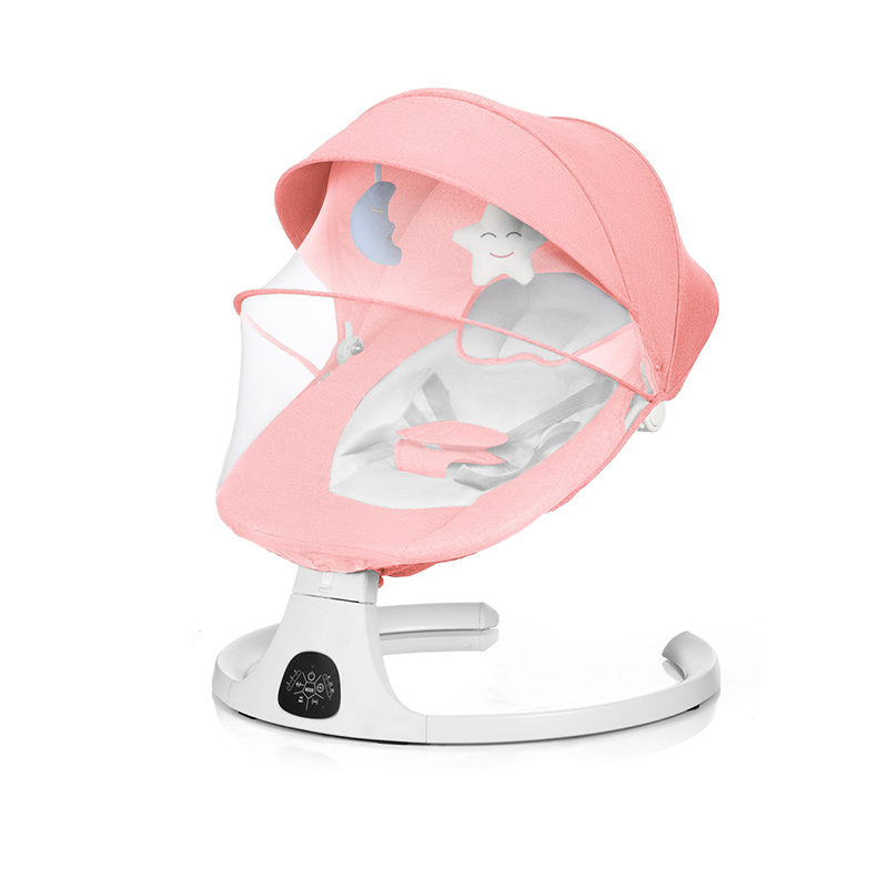 Balançoire Électrique 3-en-1 pour Bébé: Confort, Sécurité et anti-moustique